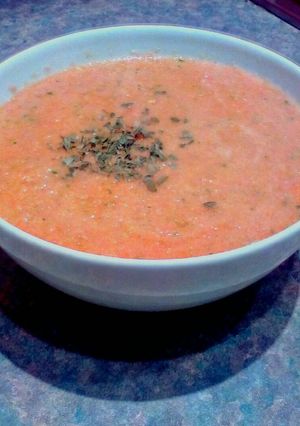 A picture of Andalusian Gazpacho.