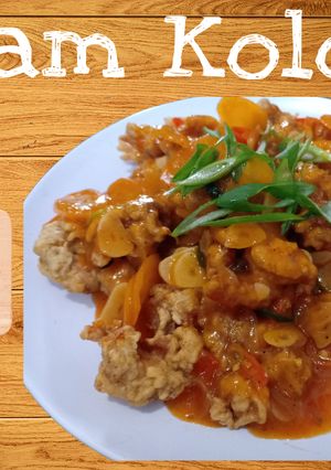 Foto resep Ayam koloke (ayam asam, manis, pedas)