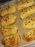 Chocho roll breads with succades