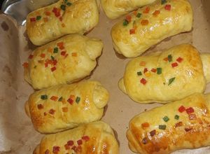 Foto resep Chocho roll breads with succades