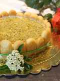 Charlotte al pistacchio