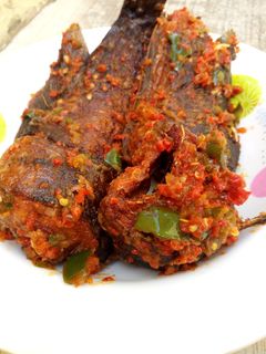 Peppered fish ainihin hoton girkin