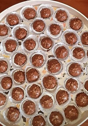 صورة لوصفة قاطو الشوكولاته والكاوكاو (فول سوداني) 🍫🥜