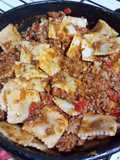 Ravioles con carne picada