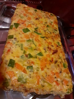Una foto de Budín de Verduras