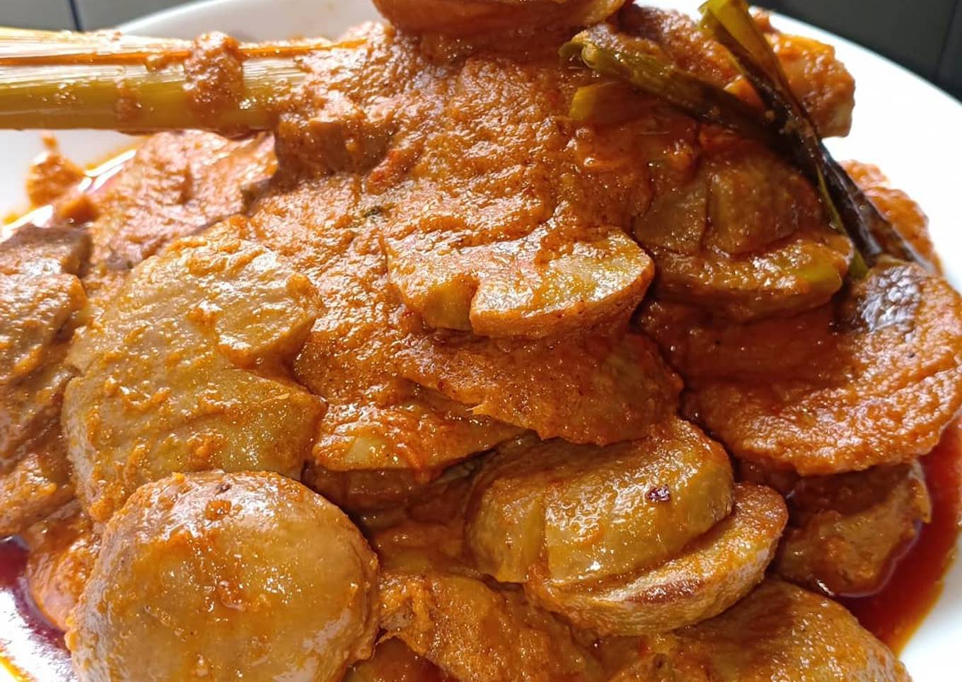 Rendang Jengkol empuk dan mantab