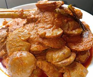 Gampangnya Menyajikan Rendang Jengkol empuk dan mantab Lezat Mantap