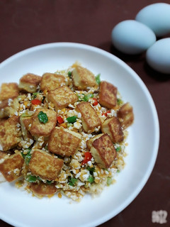 金沙豆腐(不油炸) 的食譜成品照片