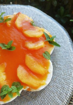 Foto di Cheesecake di pesche 🍑🍑🍑