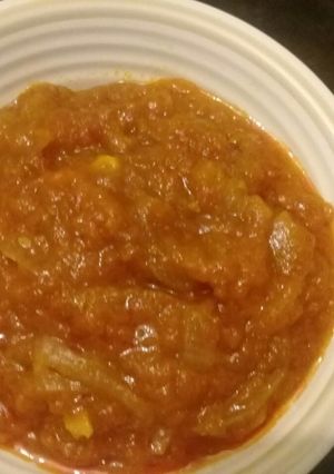 A picture of Tomato sauce.