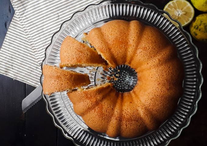 Easiest Way to Prepare Ultimate Lemon Bundt cake