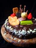 Eggless Triple Choco Cake