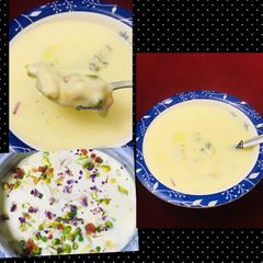 Kashmiri malai rabdi A picture of Kashmiri malai rabdi.