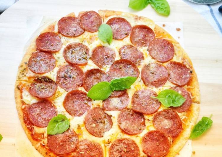 Recipe of Super Quick Homemade Crispy Pepperoni PIZZA