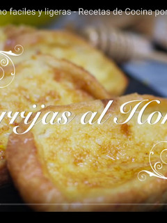 Una foto de Torrijas al horno