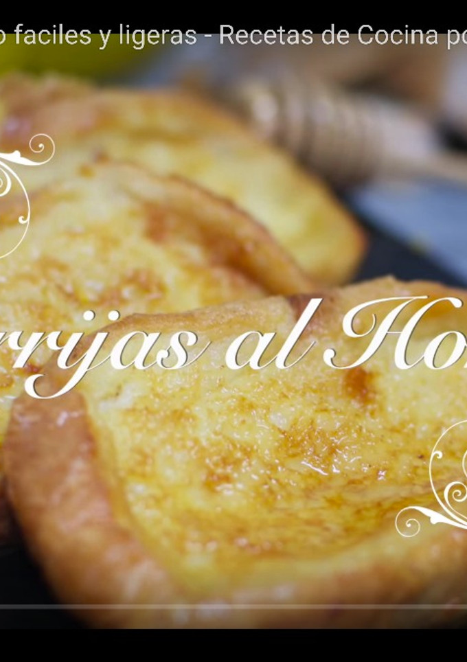 Una foto de Torrijas al horno