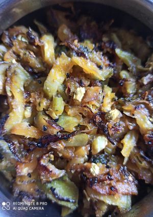 কাঁকরোল আলু কুমড়ো ভাজা (kankrol aloo kumro bhaaja recipe in Bengali) রেসিপির প্রধান ছবি