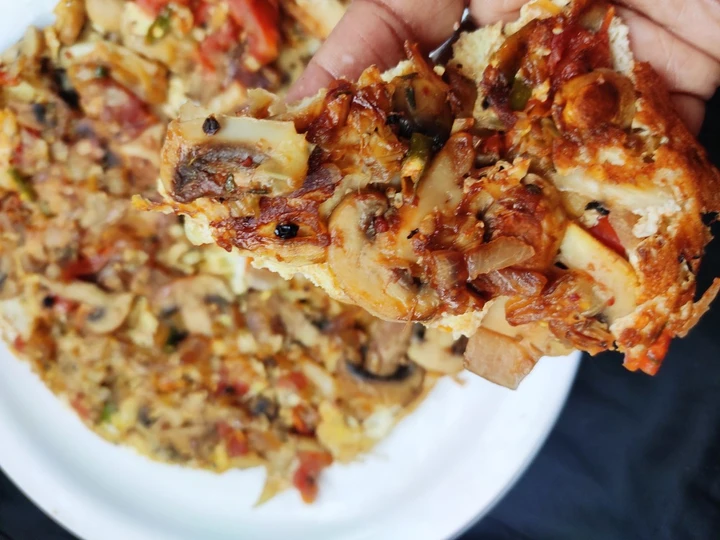 Easy Way Prepare Mushroom frittata the Can Spoil the Tongue Delicious