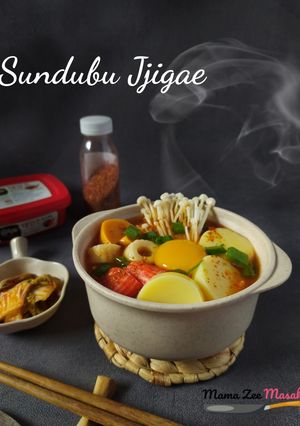 Foto resep Sundubu Jjigae (Sup Tahu Pedas ala Korea)
