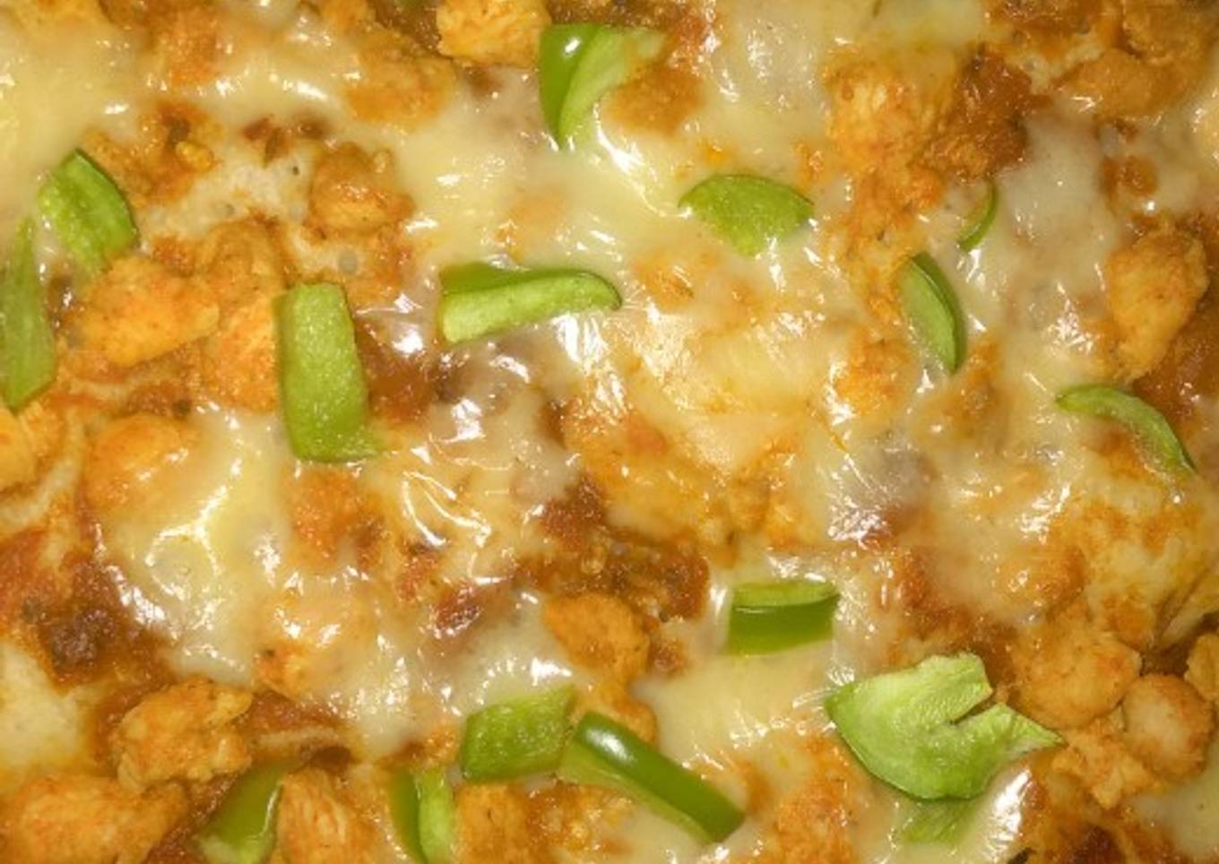 Chicken tikka pizzA