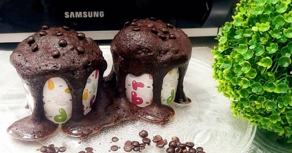Resep Brownies Microwave (pakai takaran sendok & no mixer) oleh NayNay