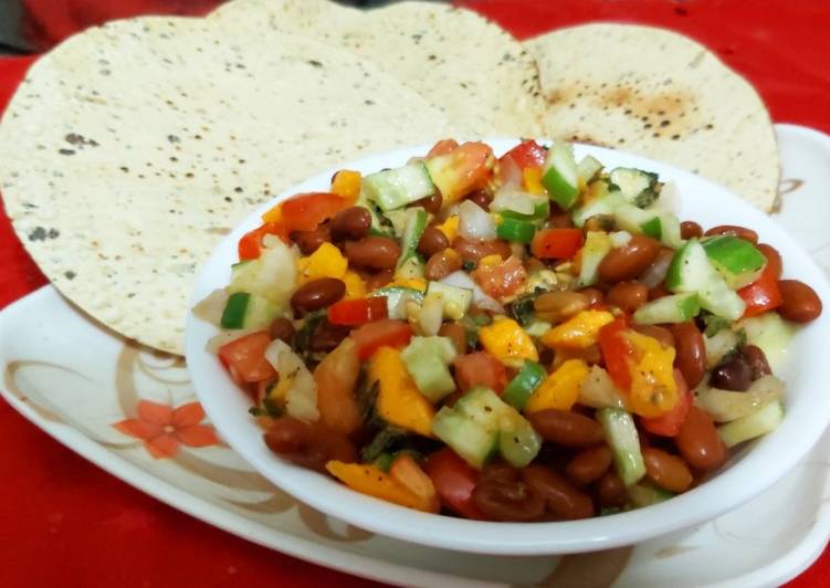 Black bean & Mango salsa