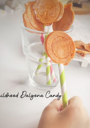 Gambar Childhood Dalgona Candy 🍭 (달고나 사탕)