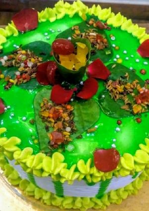 A picture of Paan Bahar Cake.