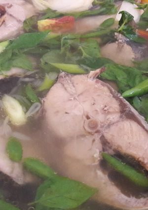 Foto resep Soup Ikan Salmon