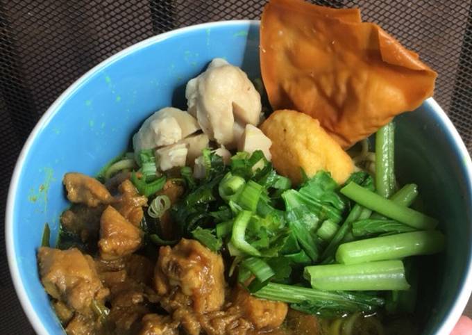 Resep Mie Ayam Ala Abang Gerobak Oleh Vici Rohani Mama Phraya Cookpad