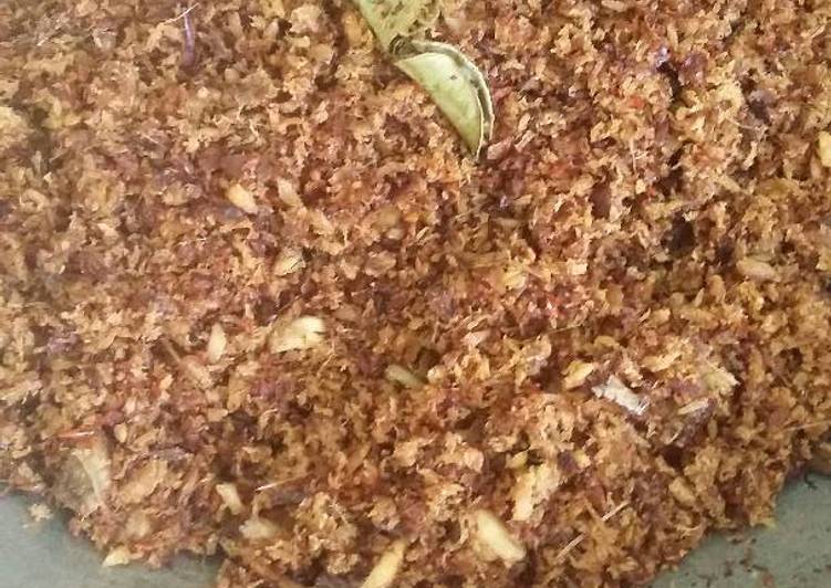 Cara membuat Abon ikan tuna yang enak Untuk Jualan