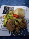 Chop suey de cerdo