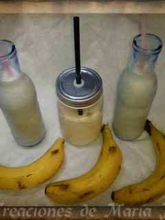 Una foto de Smoothie de plátano, en thermomix