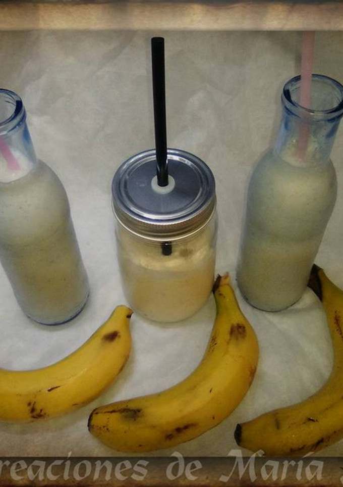 Una foto de Smoothie de plátano, en thermomix