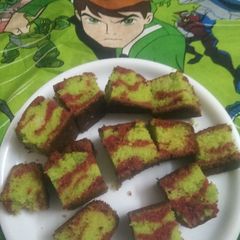 A picture of Two Colour Cake.