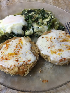 Una foto de Milanesas de zapallo al horno