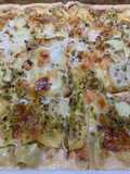 Lasagna salmone e pistacchio