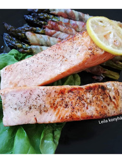 Borsos-citromos lazac recept fotója