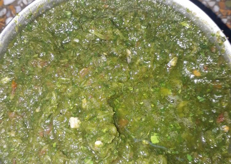 THIS IS IT!  How to Make Green coriander chutney