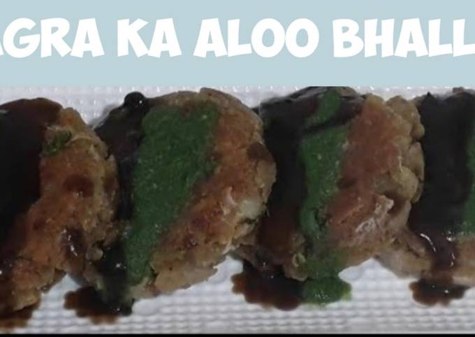 Agra ka Famous Street Food Aloo Bhalla Recipe Recipe