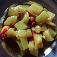 Bottle gourd curry A picture of Bottle gourd curry.