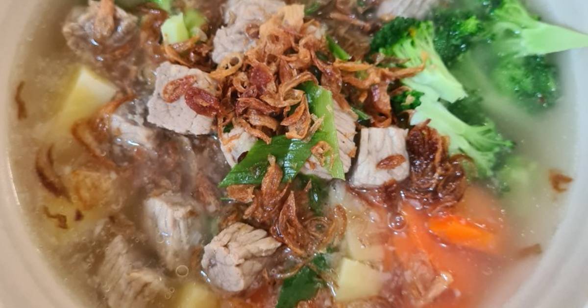 Resep Sop Daging Sapi Oleh Khana Cookpad