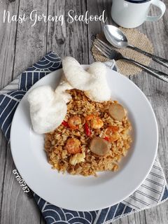 Foto resep Nasi Goreng Seafood Rumahan