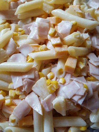 Pasos sencillos para Hacer Ensalada hawaiana con piña, queso y jamón  que Delicioso