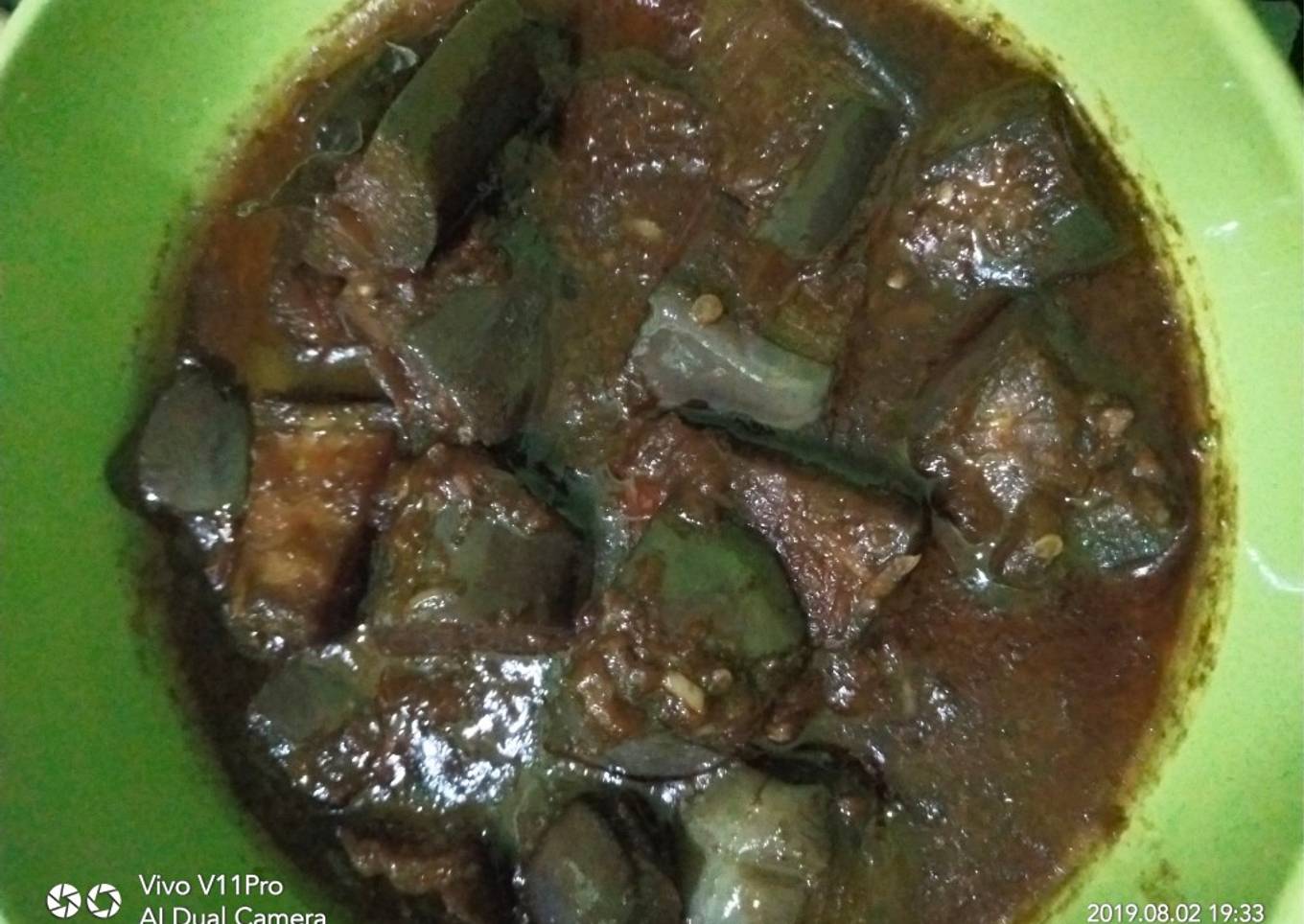 Terong bumbu sate