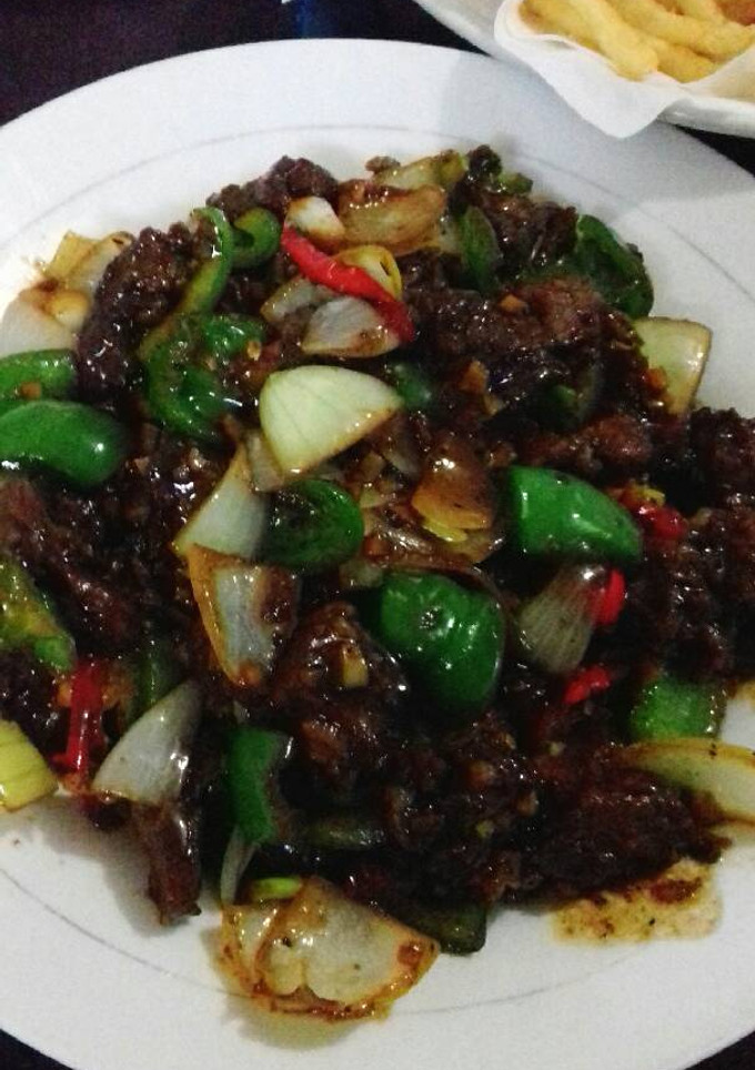 Foto resep Sapi lada hitam