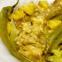 A picture of Mild Pork Curry with Coconut Milk (simple & easy).