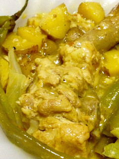 A picture of Mild Pork Curry with Coconut Milk (simple & easy).