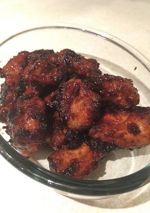 รูปของ ซี่โครงหมูซอสบาบีคิว(อร่อยได้ไม่ใช้เตาอบ)