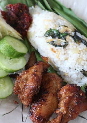 Foto resep Nasi Bakar Teri no Ribet 🤩